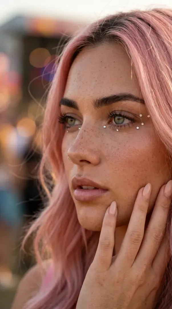 Rhinestone Close-Up