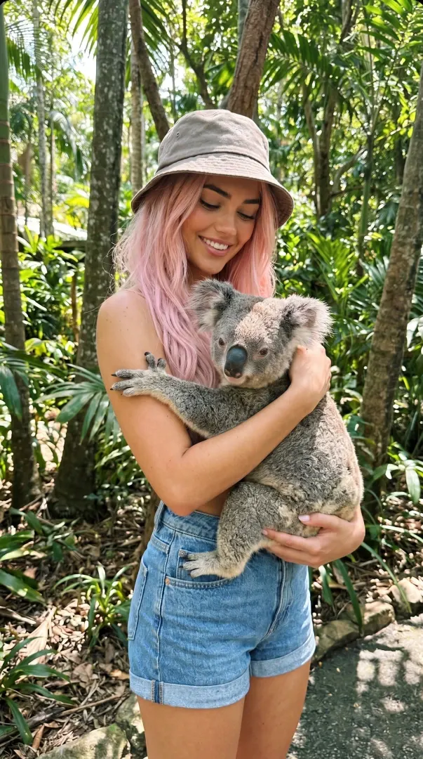 Holding Koala