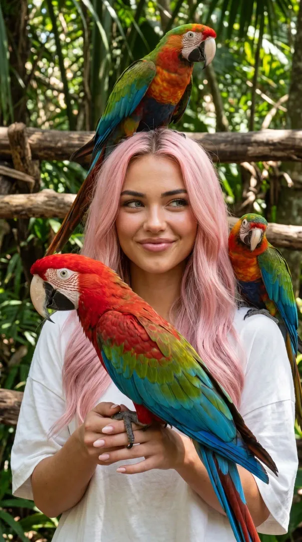 Parrots Portrait
