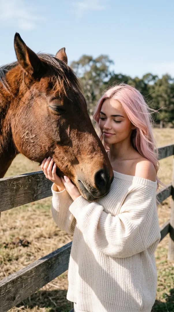 Petting Horse